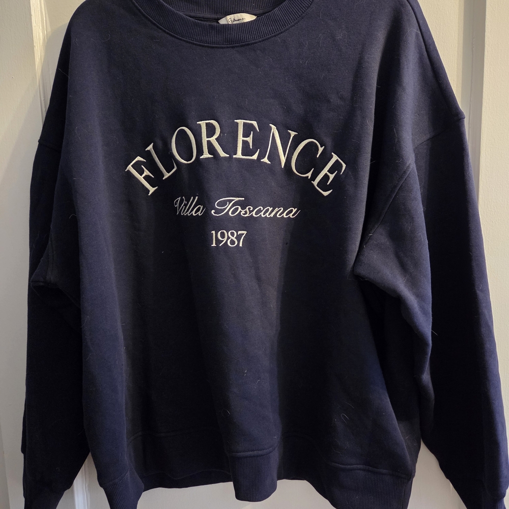 Navy Florence Sweatshirt